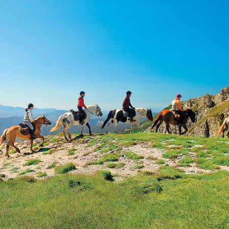 Le Vercors à cheval