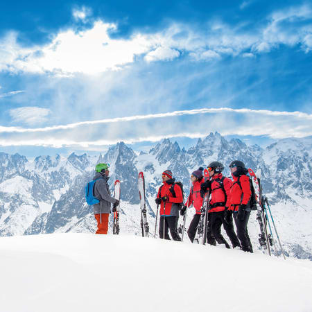 Ski freerando haute montagne